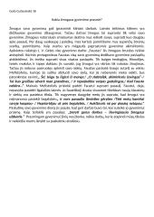 Kokia žmogaus gyvenimo prasmė?