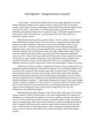 Kas stipresnė – žmogaus dvasia ar istorija?