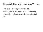 Ispanijos Velykų tradicijos ir šventimas 9 puslapis