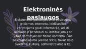 Elektroninės paslaugos: paskirtis, nauda ir praktinis naudojimas 2 puslapis