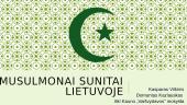 Musulmonai sunitai Lietuvoje