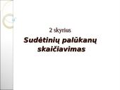 Sudėtinių palūkanų skaičiavimas