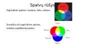 Šviesos spektras. Spalvos 13 puslapis