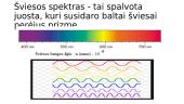 Šviesos spektras. Spalvos 3 puslapis