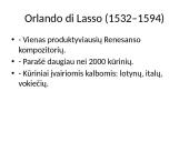 Renesanso kompozitoriai 5 puslapis