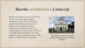 Baroko architektūra Lietuvoje (skaidrės) 4 puslapis