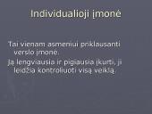 Verslo organizavimo formos (pristatymas) 3 puslapis