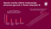 Paauglių (14-17 metų) dalyvavimo lengvosios atletikos treniruotėse poveikis jų asmeniniams prioritetams ir motyvacijai. Skaidrės 9 puslapis