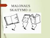 Savarankiško skaitymo pristatymas 12 puslapis
