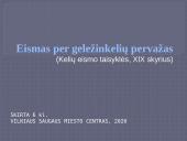 Eismas per geležinkelių pervažas