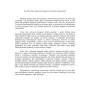 Ką reiškia būti civilizuotu žmogumi civilizuotoje visuomenėje?