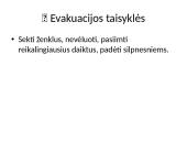 Civilinė sauga: signalai ir ekstremalių situacijų rūšys 19 puslapis