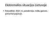 Civilinė sauga: signalai ir ekstremalių situacijų rūšys 8 puslapis