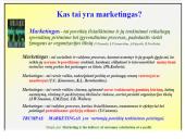 Marketingo/rinkodaros samprata 2 puslapis