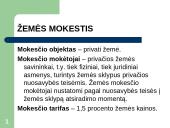 Žemės mokestis. Skaidrės 2 puslapis
