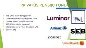 Privatūs pensijų fondai ir pensijų sistema Lietuvoje 4 puslapis