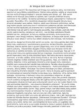 Ar lengva būti savimi? (kalba)