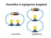 Laidininkų jungimo būdai. Nuoseklus ir lygiagretus jungimai 2 puslapis