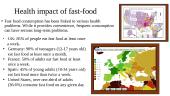The evolution of fast food 5 puslapis
