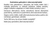 Išteklių ribotumas. Gamybos ištekliai (veiksniai) 10 puslapis