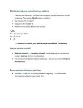 Chemijos 9 kl. kurso santrauka 2 puslapis