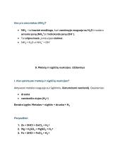 Chemijos 9 kl. kurso santrauka 9 puslapis