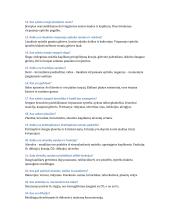 Kvėpavimas. Kontrolinio darbo klausimai su atsakymais 2 puslapis