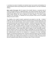 Žiedinio vartojimo elgsenos, ją lemiančių veiksnių ir vartotojų  suvokiamos vertės sąsajos 4 puslapis