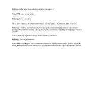 Lietuvių liaudies pasaka ,,Lapė gudragalvė“: grožinio kūrinio metodinis aprašymas, neišplėstinių sakinių išplėtimas klausimų pagalba 8 puslapis