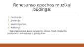 Renesanso epochos muzika 4 puslapis