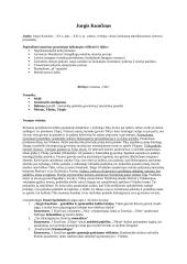 Jurgio Kunčino romano „Tūla“ analizė