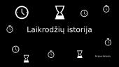 Laikrodžių istorija