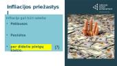 Infliacija. Infliacijos rūšys ir priežastys. Infliacijos matavimas. Vartotojų kainų indeksas 12 puslapis