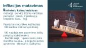 Infliacija. Infliacijos rūšys ir priežastys. Infliacijos matavimas. Vartotojų kainų indeksas 20 puslapis