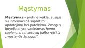 Mąstymas ir kalba (skaidrės) 2 puslapis