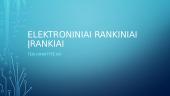 Elektroniniai rankiniai įrankiai