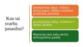 Kas yra demografinis senėjimas ir jaunėjimas? 6 puslapis