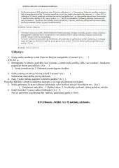 8 klasės istorijos kontrolinis darbas su atsakymais 2 puslapis