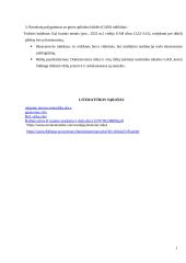 Baltijos jūros Lietuvos priekrantės būklės vertinimas naudojant populiacinius indeksus 12 puslapis