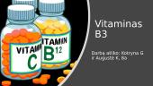 Vitaminas B3