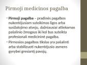 Pirmoji medicinos pagalba sumušimų, žaizdų ir kaulų lūžių atvejais 2 puslapis