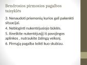 Pirmoji medicinos pagalba sumušimų, žaizdų ir kaulų lūžių atvejais 4 puslapis