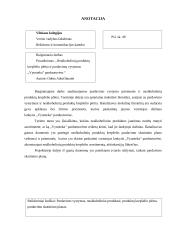 Nealkoholinių produktų krepšelio plėtra ir pardavimų vystymas ,,Vynoteka” parduotuvėse