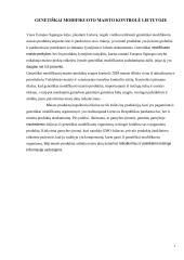 Genetiškai modifikuotas maistas. Referatas 6 puslapis