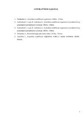 Genetiškai modifikuotas maistas. Referatas 8 puslapis