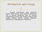 Artūras Konanas Doilis „Užrašai apie Šerloką Holmsą“ 3 puslapis