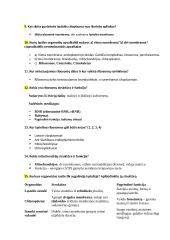 Biologijos testo klausimai apie ląstelę 2 puslapis