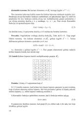 Asimetrinio šifravimo sistemos, paremtos nekomutatyviais kriptografijos metodais, sukūrimas ir savybių tyrimas 17 puslapis