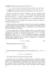 Asimetrinio šifravimo sistemos, paremtos nekomutatyviais kriptografijos metodais, sukūrimas ir savybių tyrimas 19 puslapis