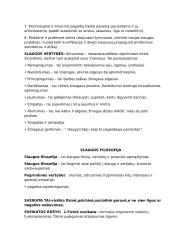 Bendroji slauga - atsiskaitymas. Gyvybinės veiklos 3 puslapis